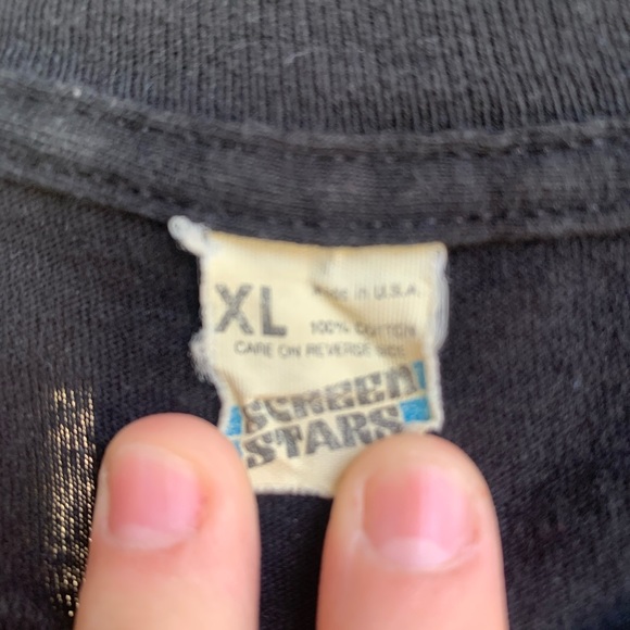 Vintage 90s Rod Stewart Band T-Shirt Vagabond Heart 1991-1992  Tour T-Shirt XL - Picture 3 of 7